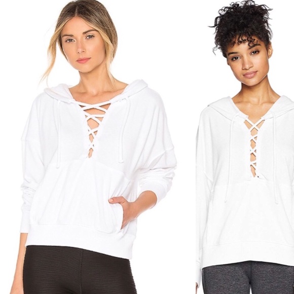 Free People Sweaters - Free People FP Movement Believer Lace Up Hoodie